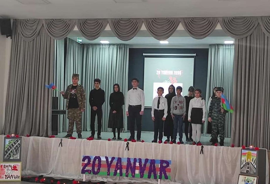 Nəsimi rayonunda 20 Yanvar faciəsinin 32-ci ildönümünə həsr olunmuş tədbir keçirilib