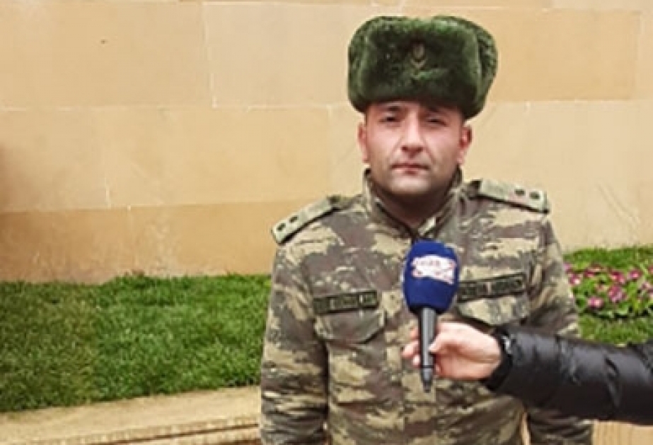 Hərbçi: Düşmənlərimiz anladılar ki, Azərbaycan xalqının əzmini və iradəsini sındırmaq mümkün deyil