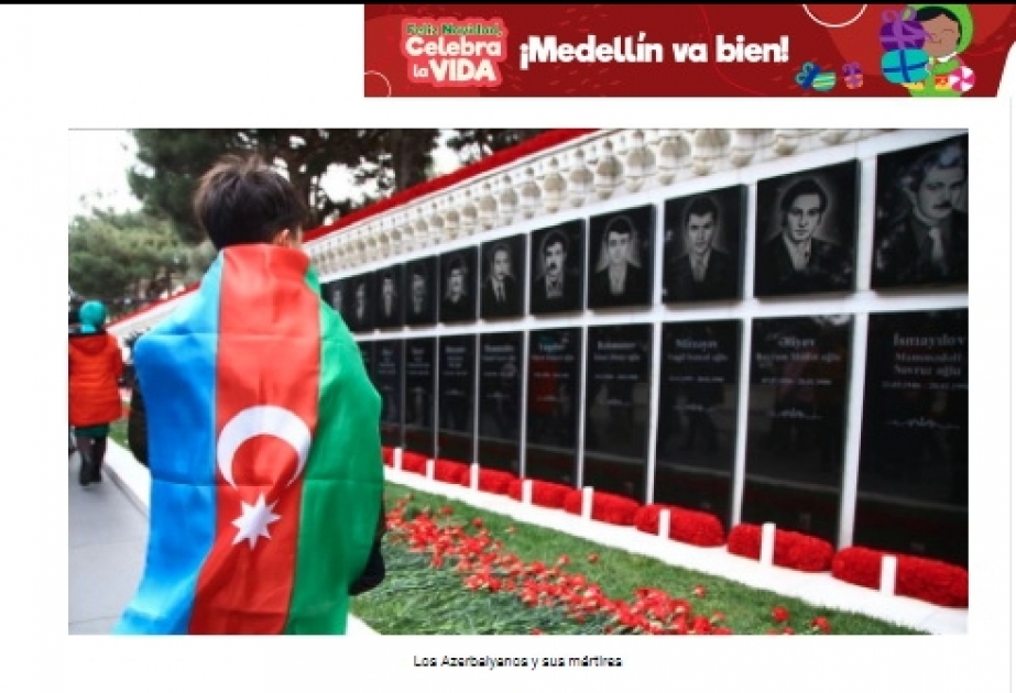 Kolumbiya mətbuatı 20 Yanvar faciəsi barədə yazıb