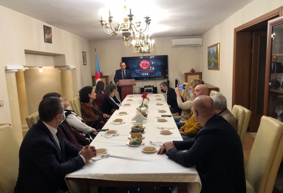 Bolqarıstanda 20 Yanvar hadisələrinə həsr olunmuş silsilə tədbirlər keçirilib