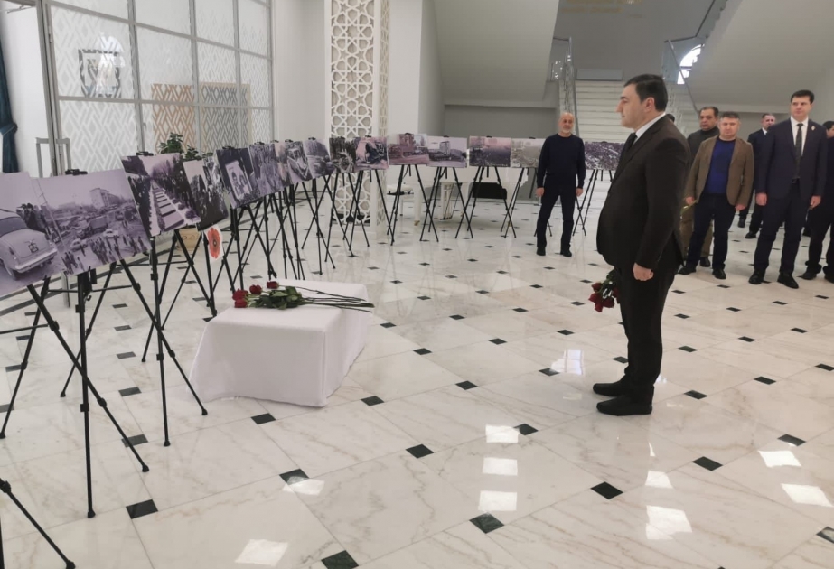 Qazaxıstanda 20 Yanvar şəhidlərinin xatirəsi anılıb