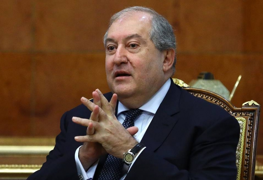 Ermənistan prezidenti istefa verdiyini bildirib