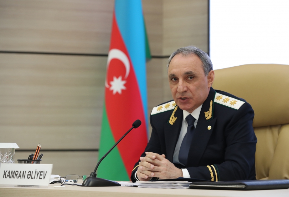Кямран Алиев: Следственное управление Генеральной прокуратуры в прошлом году завершило расследование 96 уголовных дел в отношении 120 человек