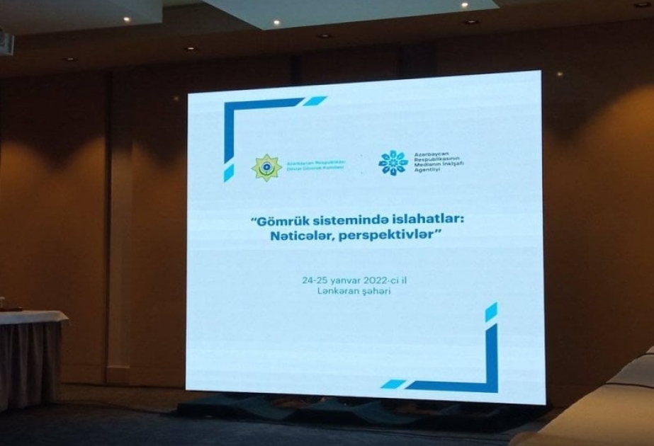 Lənkəranda jurnalistlər üçün “Gömrük sistemində islahatlar: nəticələr, perspektivlər” mövzusunda təlim keçirilir
