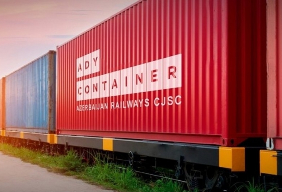 ADY Container delivers first container block train on Assaka-Baku route