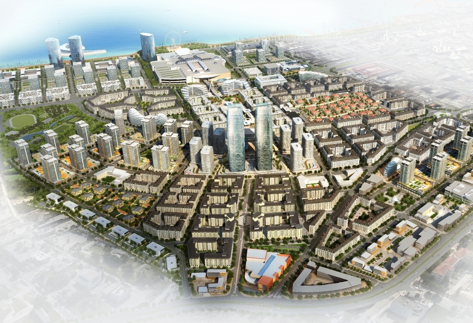 ®  “Ağ Şəhər” layihəsinin möhtəşəm yaşayış kompleksi – “Twin Towers”