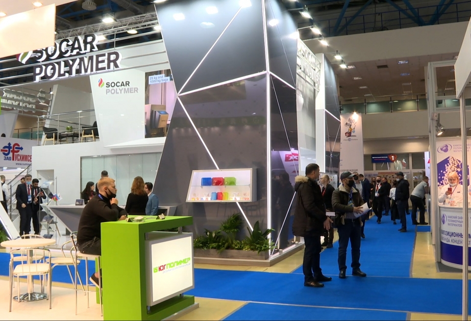 “SOCAR Polymer” şirkəti Moskvada keçirilən beynəlxalq sərgidə iştirak edir VİDEO