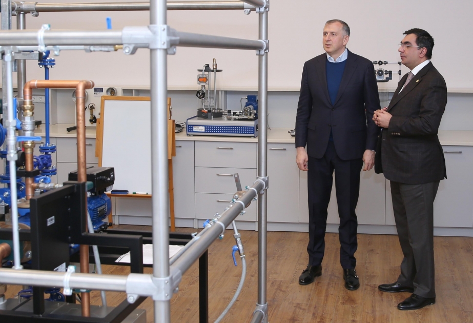 Georgian Ambassador to Azerbaijan visits Baku Higher Oil School