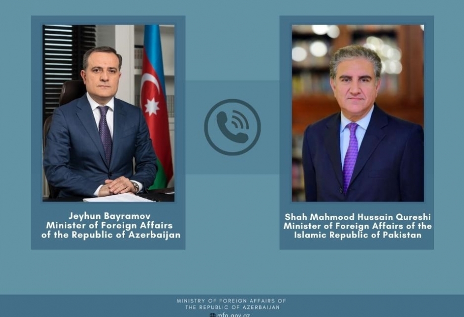 مكالمة هاتفية بين وزيري خارجية أذربيجان وباكستان