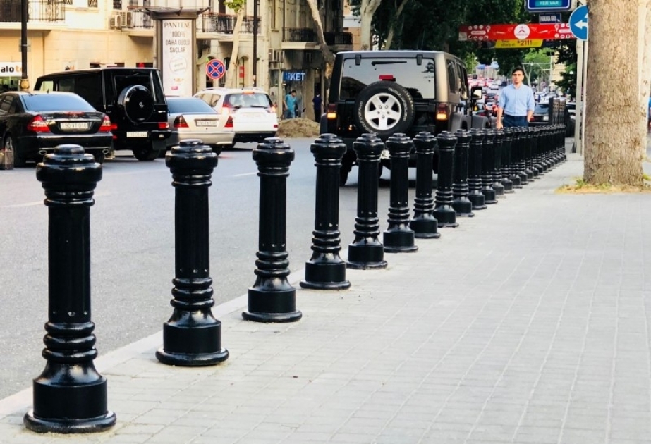 Ötən həftə 2 küçədə təhlükəsizlik tumbası quraşdırılıb