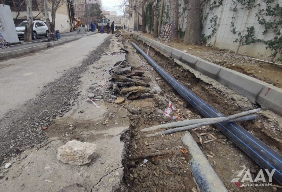 Paytaxtın Nərimanov rayonu ərazisindəki İbrahimpaşa Dadaşov küçəsinin təmirinə başlanılıb