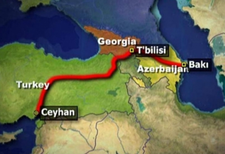 L’oléoduc Bakou-Tbilissi-Ceyhan a cheminé 26,4 millions de tonnes de pétrole l’année dernière