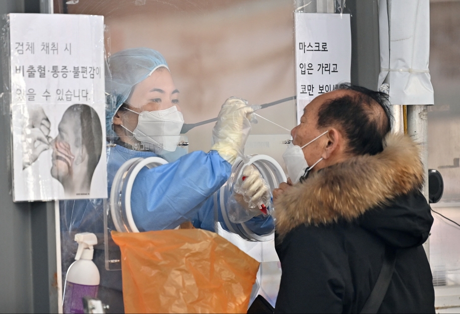 Cənubi Koreya koronavirusa yoluxma üzrə antirekordunu yeniləyib