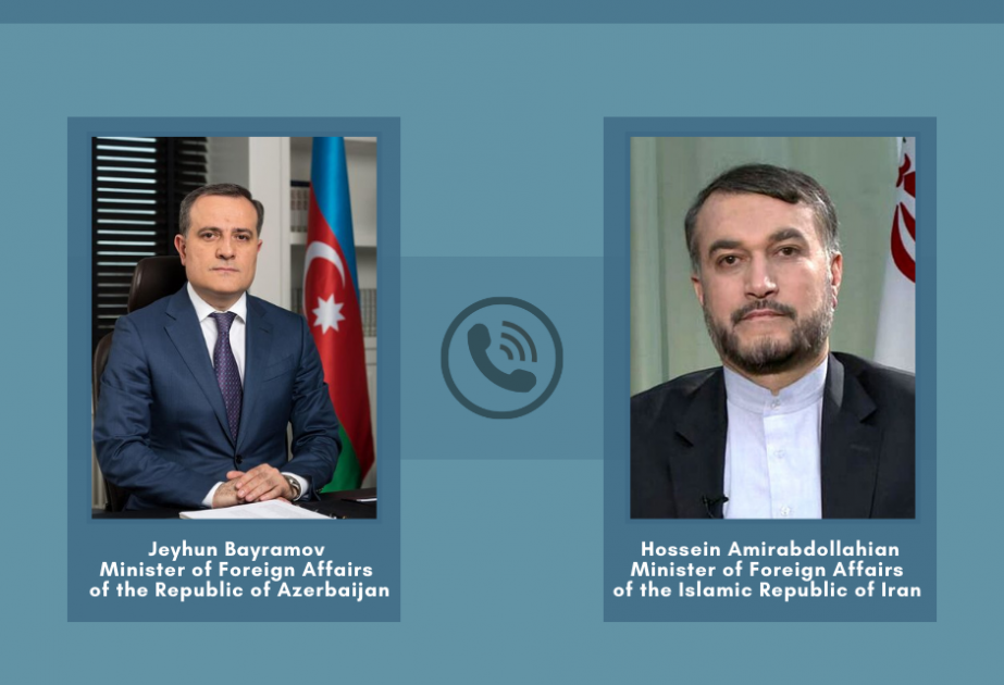 Azərbaycan və İran xarici işlər nazirlərinin telefon danışığı olub