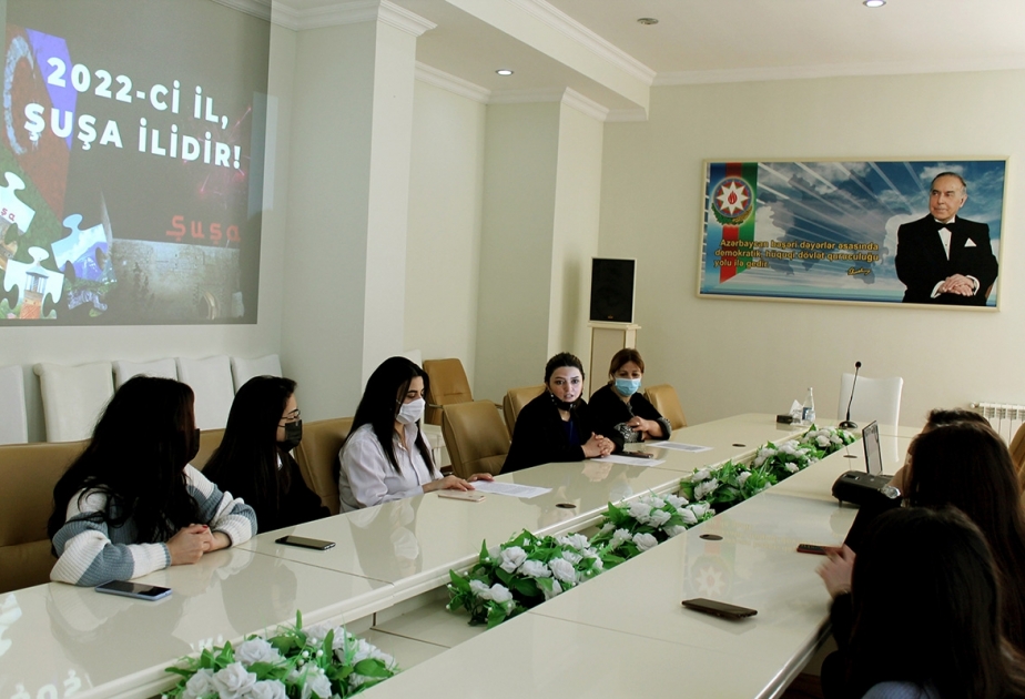 Masallı Rayon Heydər Əliyev Mərkəzində “Şuşa İli” ili çərçivəsində həyata keçiriləcək tədbirlər müzakirə edilib