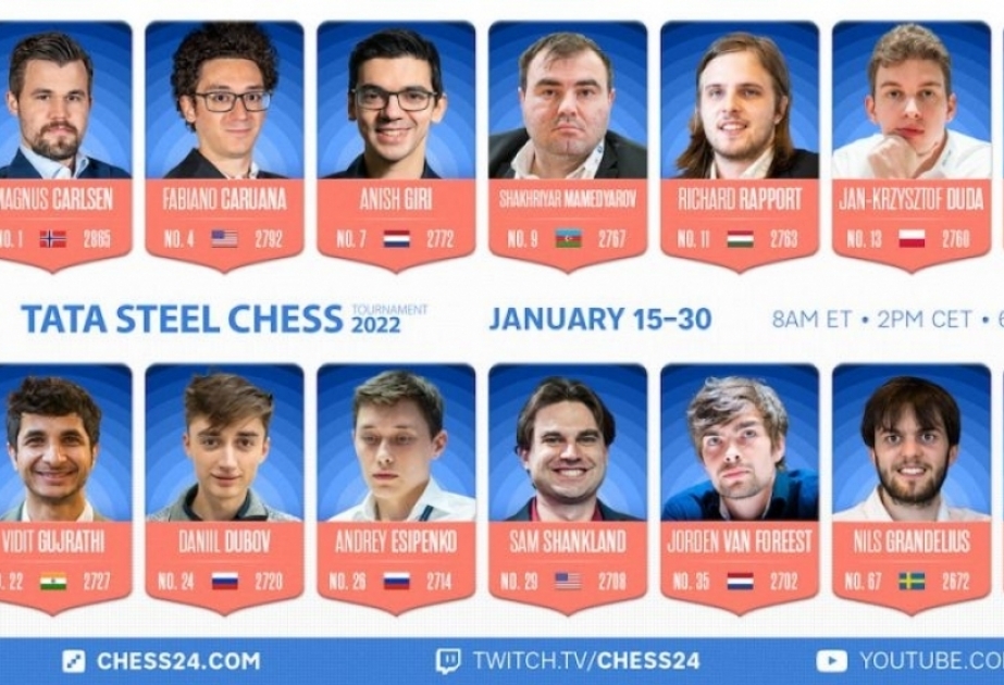 “Tata Steel Masters”: Şəhriyar Məmmədyarov ikinci pilləyə yüksəlib