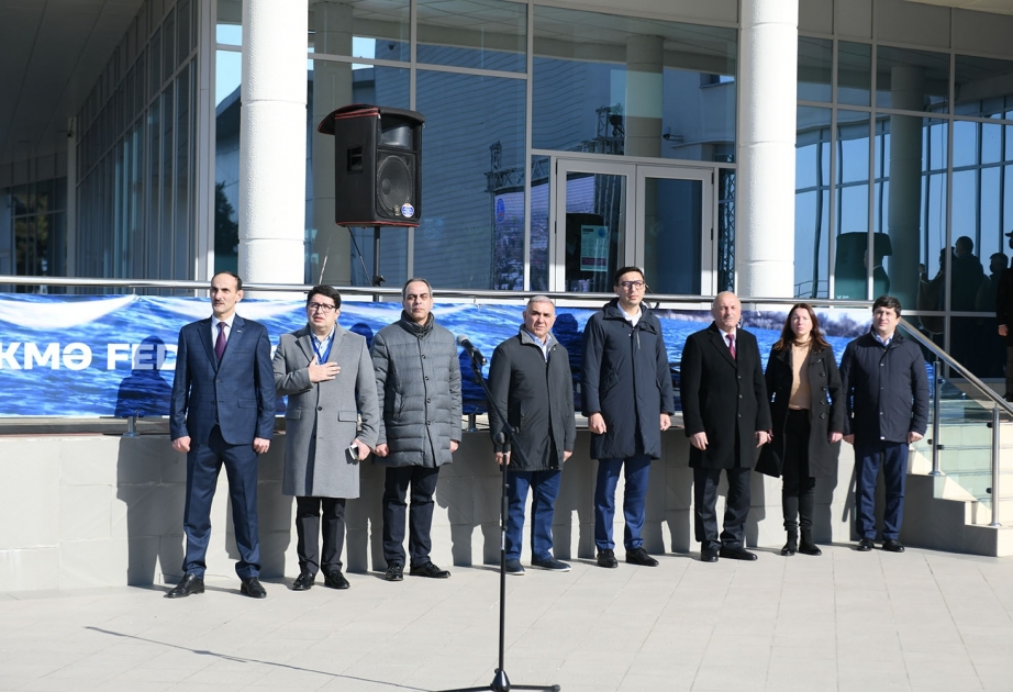 Mingəçevirdə avarçəkmə və kanoe üzrə “Gənclər kuboku” turnirinin açılış mərasimi olub