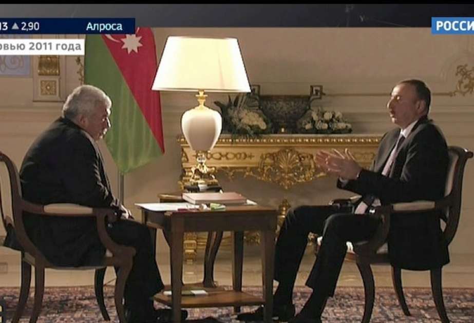 Präsident Ilham Aliyev: Unsere Treffen mit Präsident Putin geben einen sehr positiven Impuls zur Entwicklung unserer Zusammenarbeit