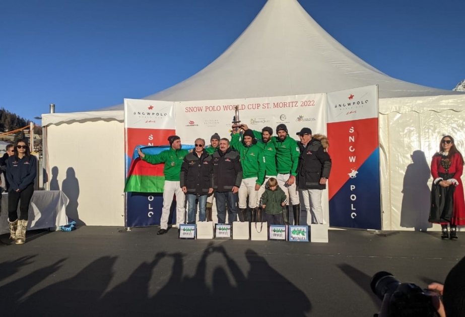 Azerbaijan Land of Fire win Snow Polo World Cup