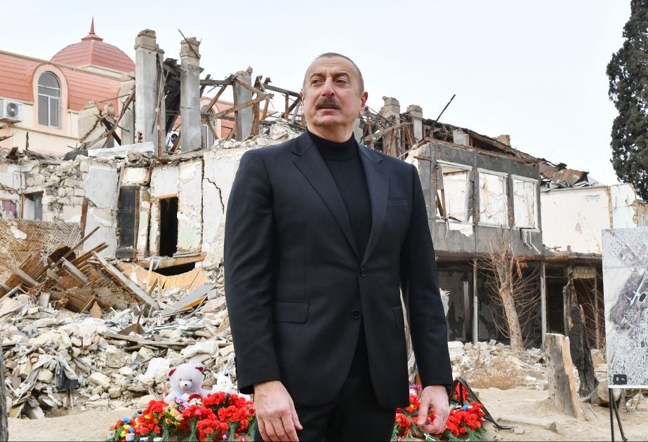 Prezident İlham Əliyev: Elə etməliyik ki, erməni faşizmi bundan sonra heç vaxt baş qaldırmasın VİDEO