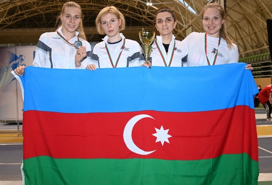 Azerbaijani women's sabre team rank 2nd at FIE World Cup