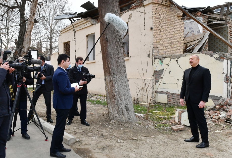 Azerbaijani President: We fought the war with dignity, we responded to the enemy on the battlefield