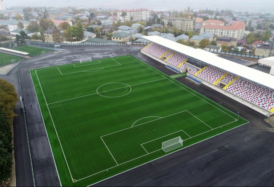 Şamaxı şəhər stadionuna salınmış süni örtük FIFA-nın “Quality Pro” sertifikatına layiq görülüb