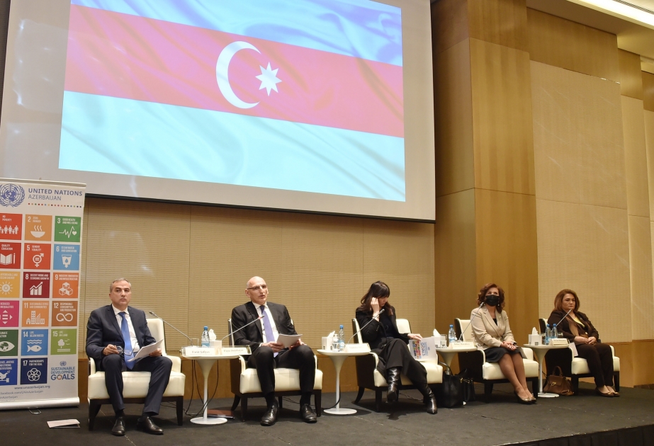 Bakıda “Qadın, sülh və təhlükəsizlik: Postmünaqişə dövründə bərpa işlərində qadınların rolu” mövzusunda konfrans keçirilib