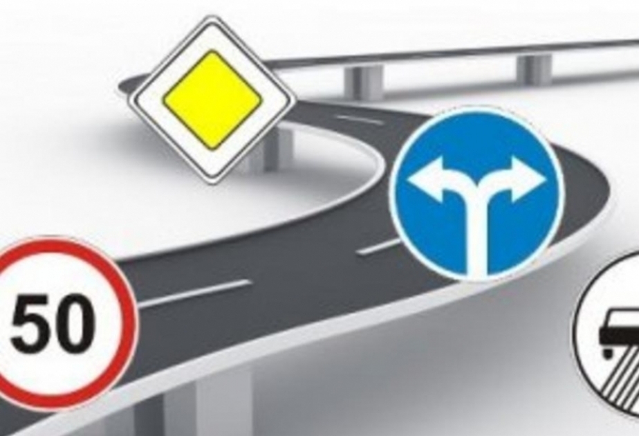 Ötən həftə paytaxtda 200-ə yaxın yol nişanı quraşdırılıb