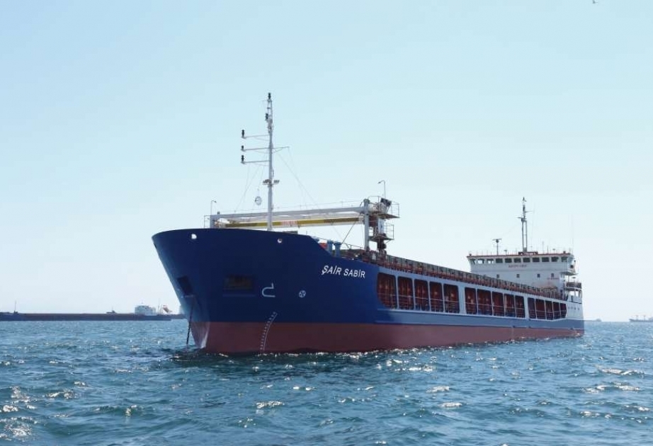 Dry-cargo vessel “Shair Sabir” involved in feeder services in Caspian Sea