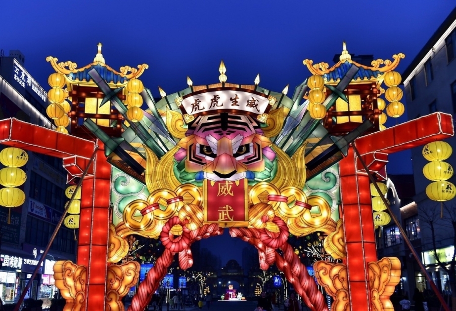 中国迎接农历新年