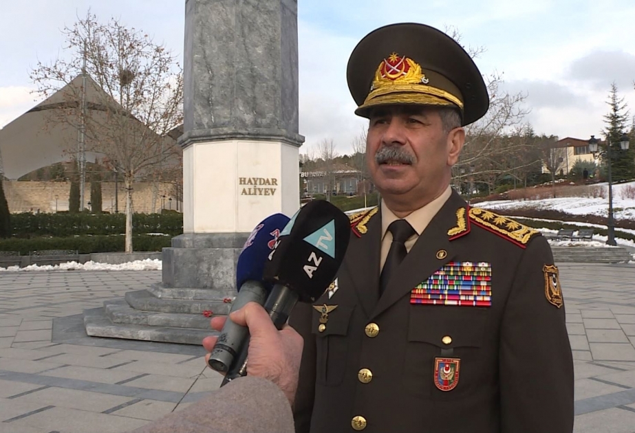 Министр Закир Гасанов: Наша главная цель – создать в Азербайджане Вооруженные силы по образцу Вооруженных сил Турции