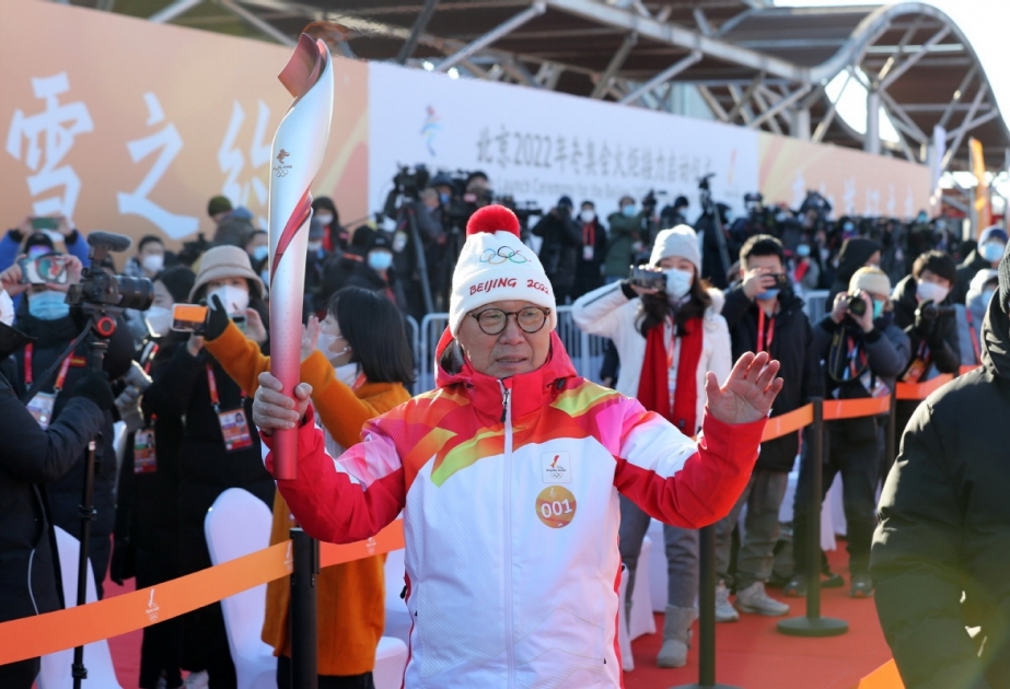 Pekində Qış Olimpiya Oyunlarının məşəl estafeti başlayıb VİDEO