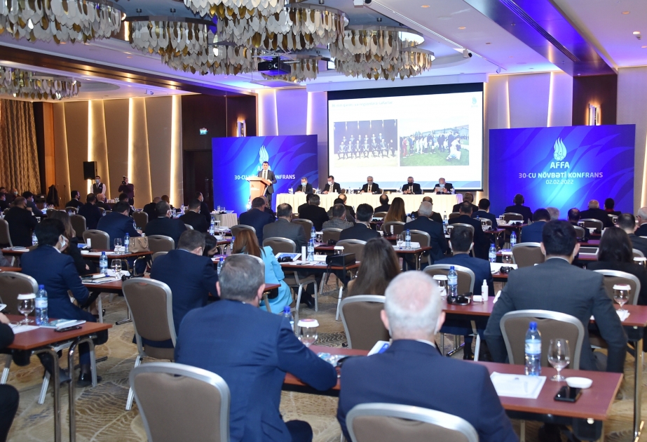UEFA və FIFA nümayəndələri AFFA-nın hesabat konfransında iştirak edirlər