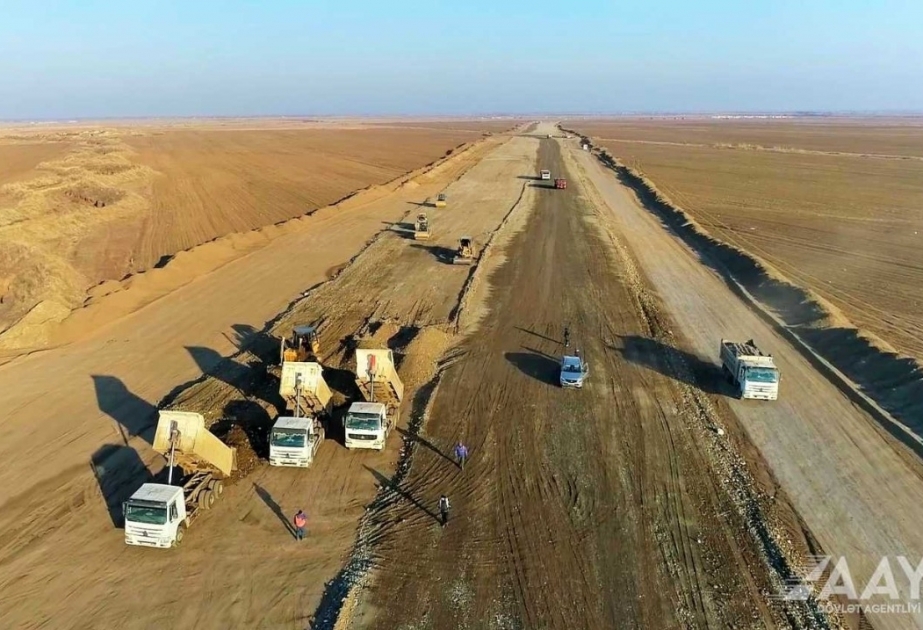 La construction de l’autoroute Aghdam-Fuzouli est lancée