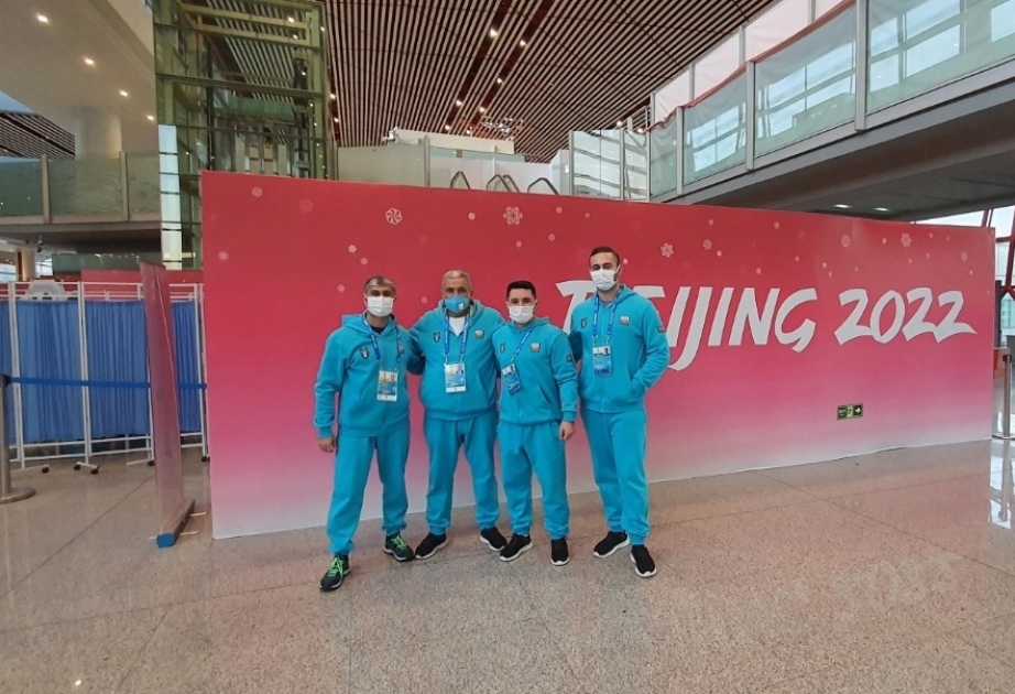 La delegación de Azerbaiyán parte para los Juegos Olímpicos de Invierno de Pekín-2022