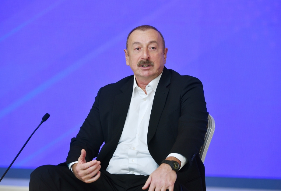 President Ilham Aliyev: Azerbaijani society and the Azerbaijani government unequivocally stand guard over national interests today