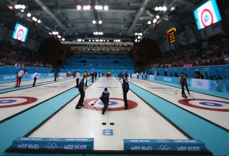 Olympische Curling-Wettbewerbe begonnen