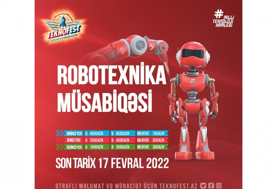 Se ha anunciado otro interesante concurso para preparar el Festival Aeroespacial y Tecnológico TEKNOFEST.