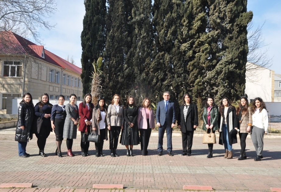 Mingəçevir Dövlət Universitetində əməkdaş və tələbə gənclərlə görüş keçirilib
