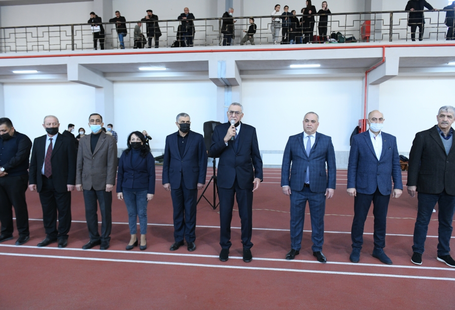 Respublika Olimpiya Mərkəzində atletika üzrə 38-ci Azərbaycan çempionatının açılış mərasimi keçirilib