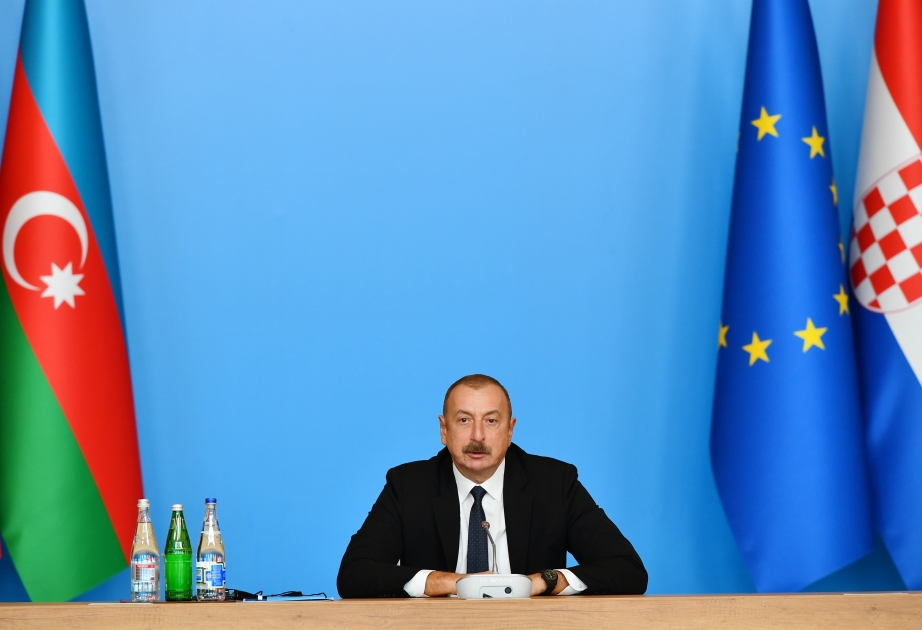 Prezident İlham Əliyev: Azərbaycanın isbat edilmiş qaz ehtiyatı 2,6 trilyon kubmetrdir, əminəm ki, daha çox olacaq VİDEO