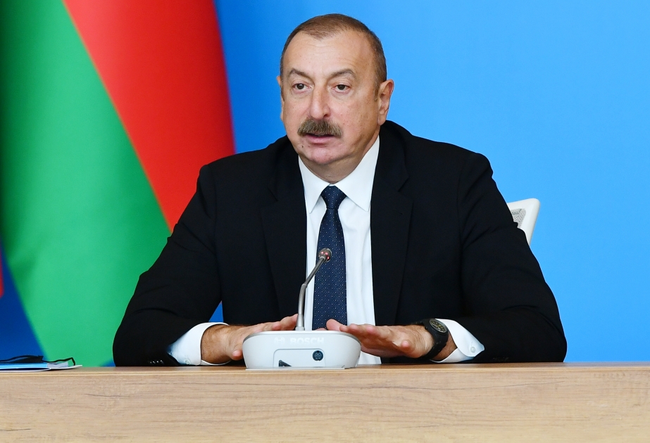 Prezident: Layihələr müxtəlif ola bilər, lakin əməkdaşlığın ruhu bizə planlaşdırdığımız hər şeyə nail olmağa kömək edəcək VİDEO
