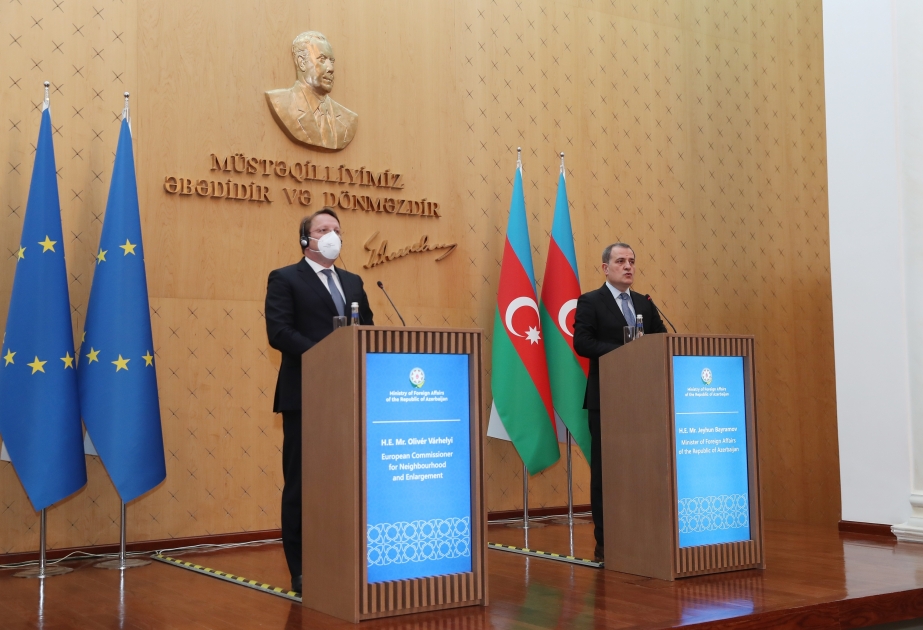 Джейхун Байрамов : Азербайджан уделяет большое внимание плодотворному сотрудничеству с Европейским Союзом