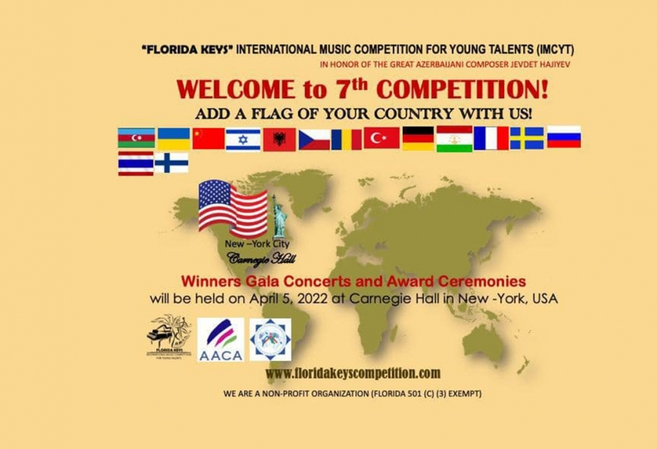 Arranca en Florida el concurso internacional de música "Florida Keys" en conmemoración del destacado compositor azerbaiyano Jevdet Hajiyev