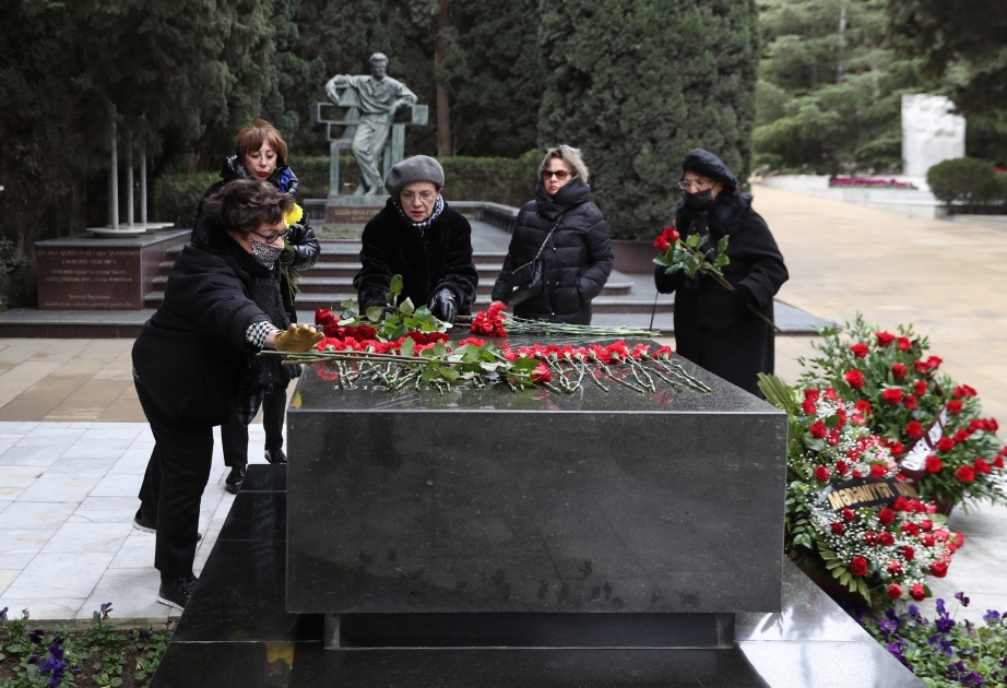 Деятели культуры и искусства почтили память Кара Караева