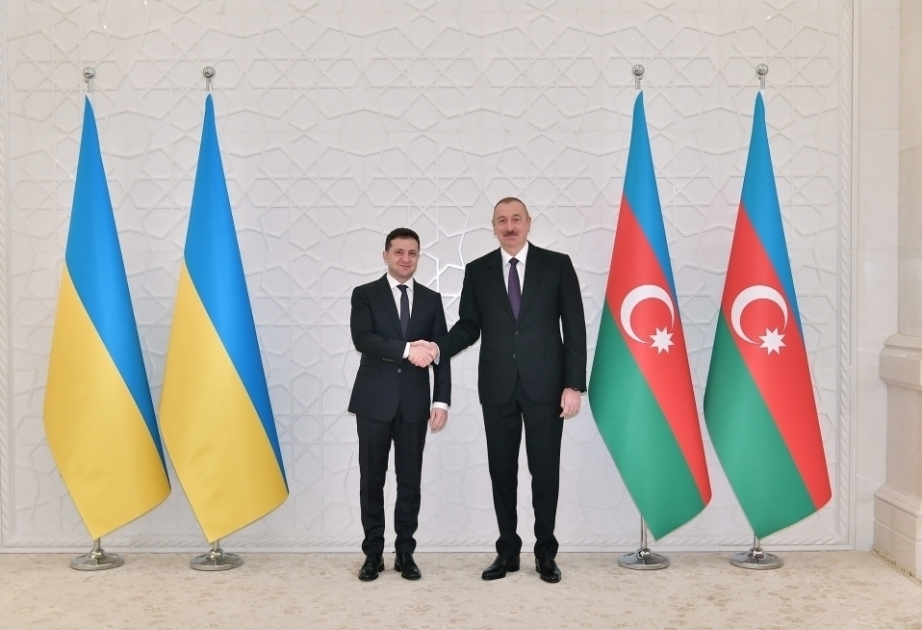 Präsident Ilham Aliyev: Es ist erfreulich, dass aserbaidschanisch-ukrainische Beziehungen sich von Tag zu Tag ausweiten