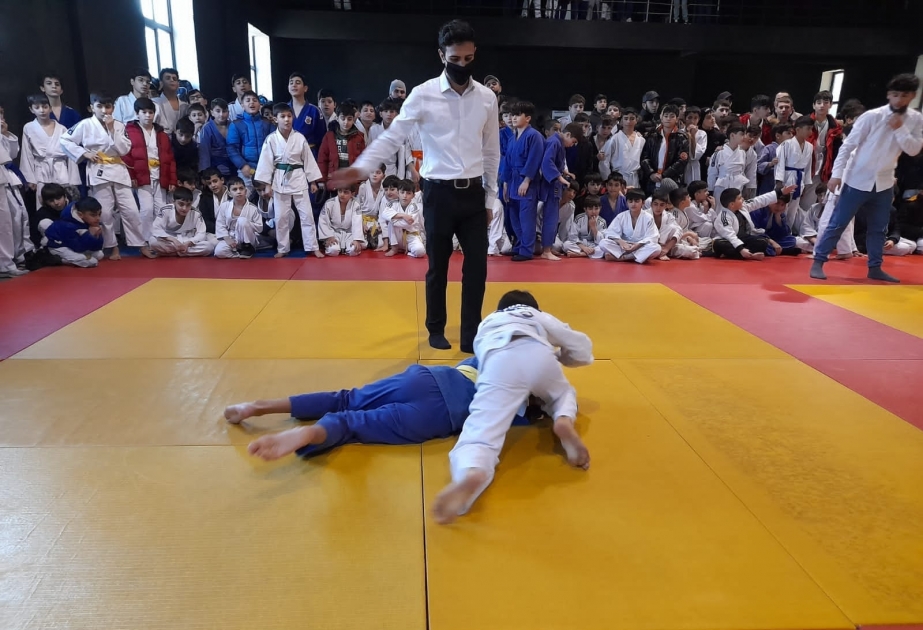 Cüdo üzrə Xəzər rayon açıq birinciliyi keçirilib