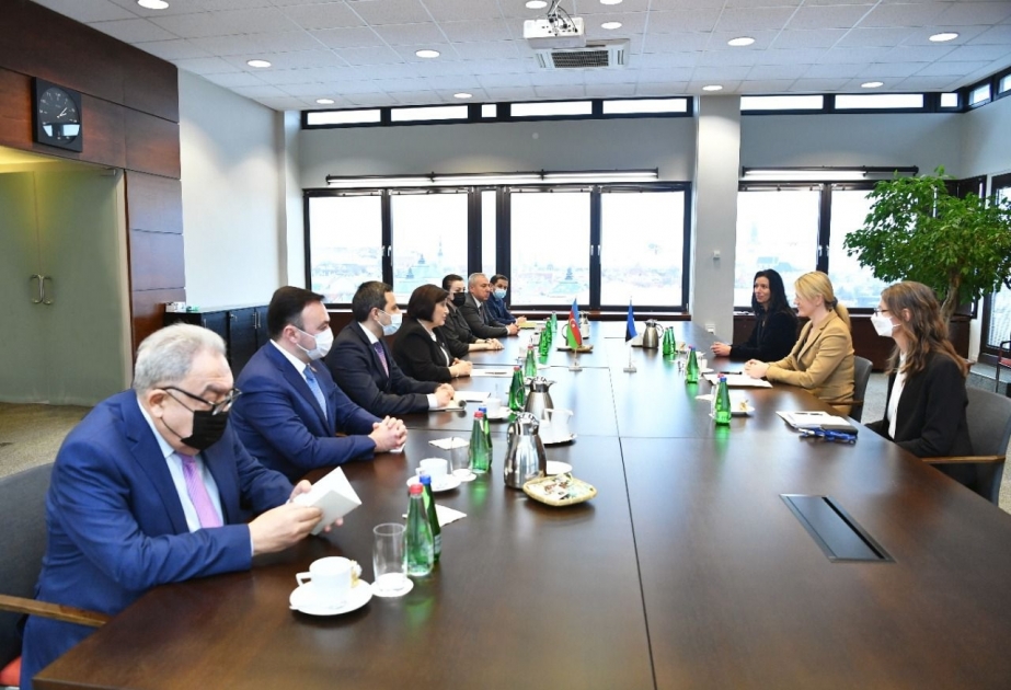 Eva-Maria Liimets: Estoniya Azərbaycanla münasibətlərin daha da dərinləşməsində maraqlıdır