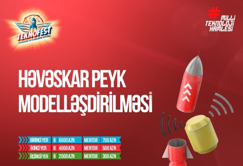 Continúa la inscripción para el concurso " Simulación de Satélites para Aficionados" en TEKNOFEST Azerbaiyán